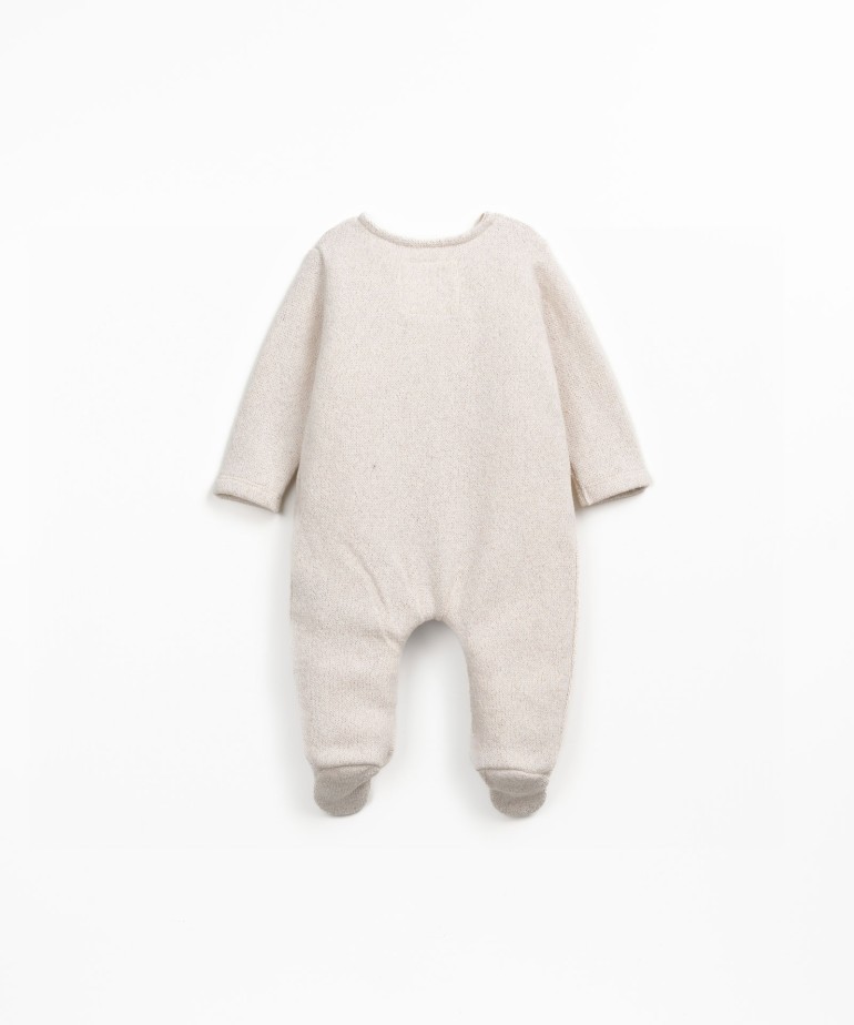 Jumpsuit in regenerative and recycled cotton blend