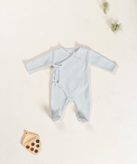 Jumpsuit in blend of regenerative and recycled cotton