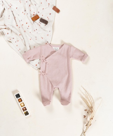 Jumpsuit in blend of regenerative and recycled cotton