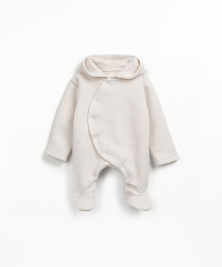 Combinaison polaire en coton biologique