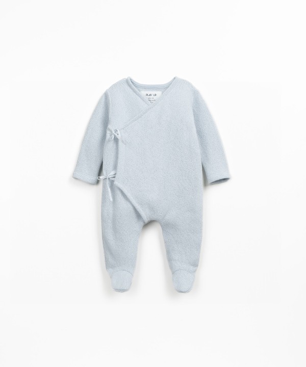 Jumpsuit in blend of regenerative and recycled cotton