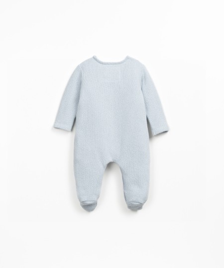 Jumpsuit in blend of regenerative and recycled cotton