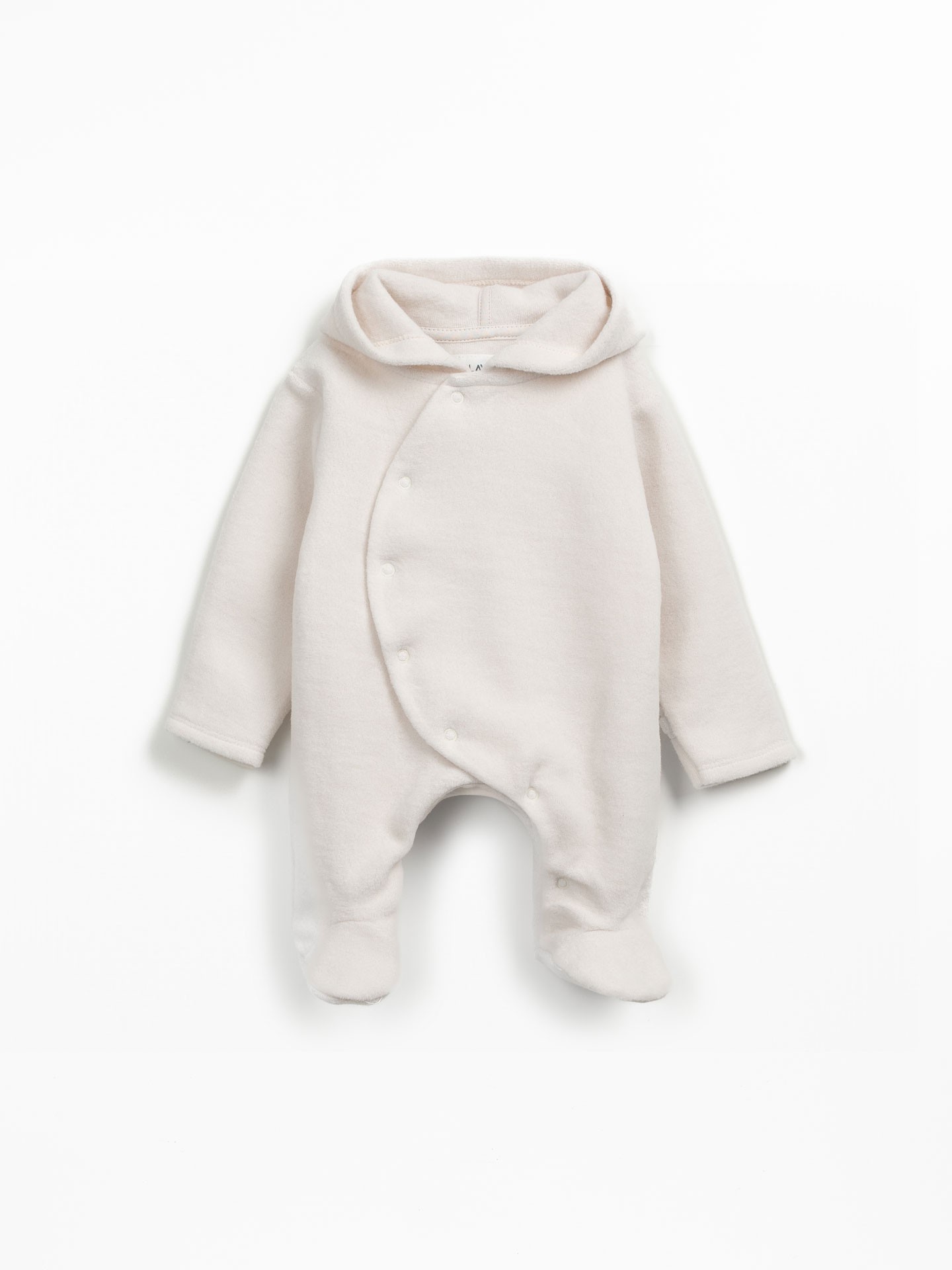 Macacão de malha polar em algodão orgânico