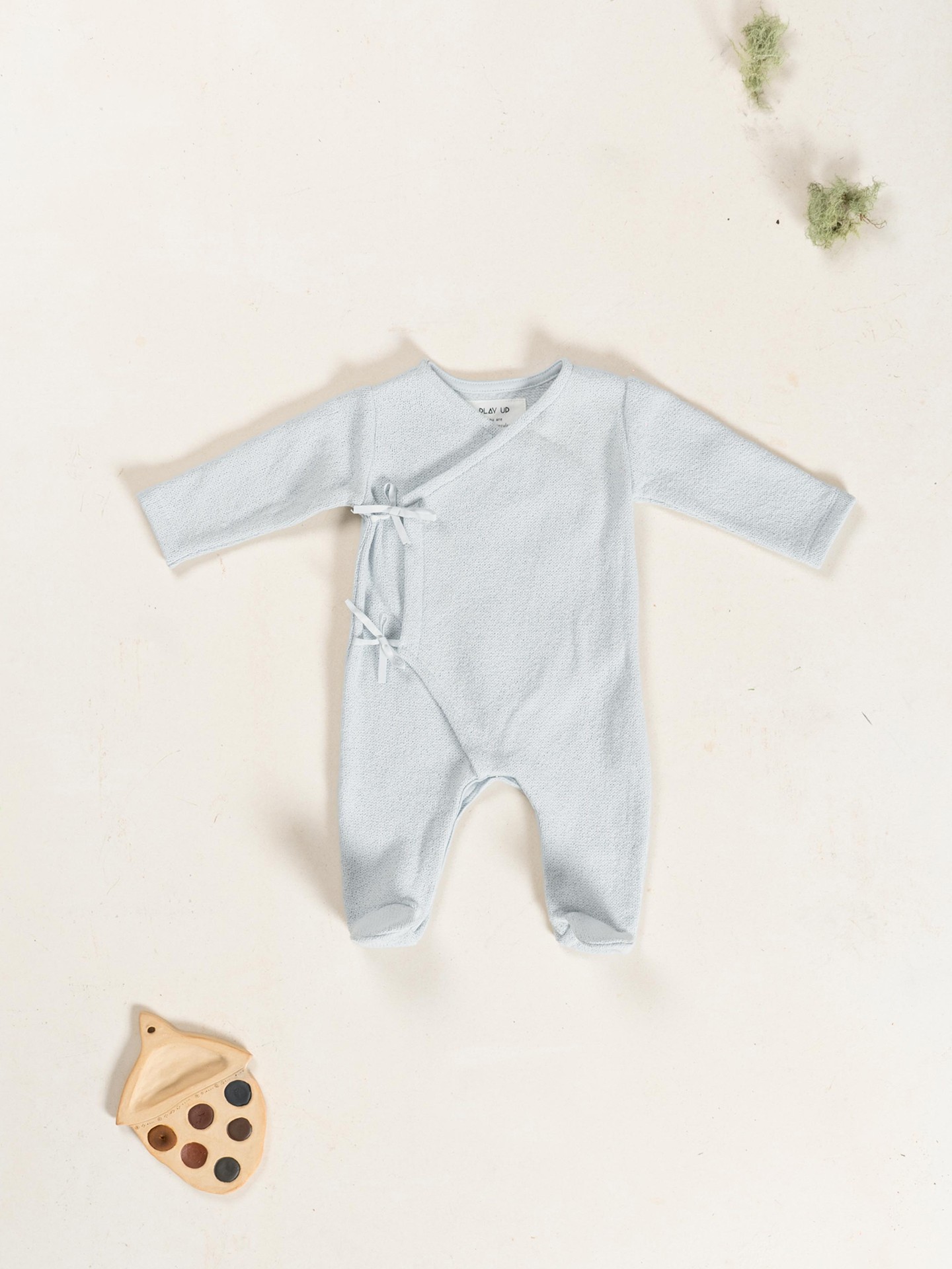 Jumpsuit in blend of regenerative and recycled cotton