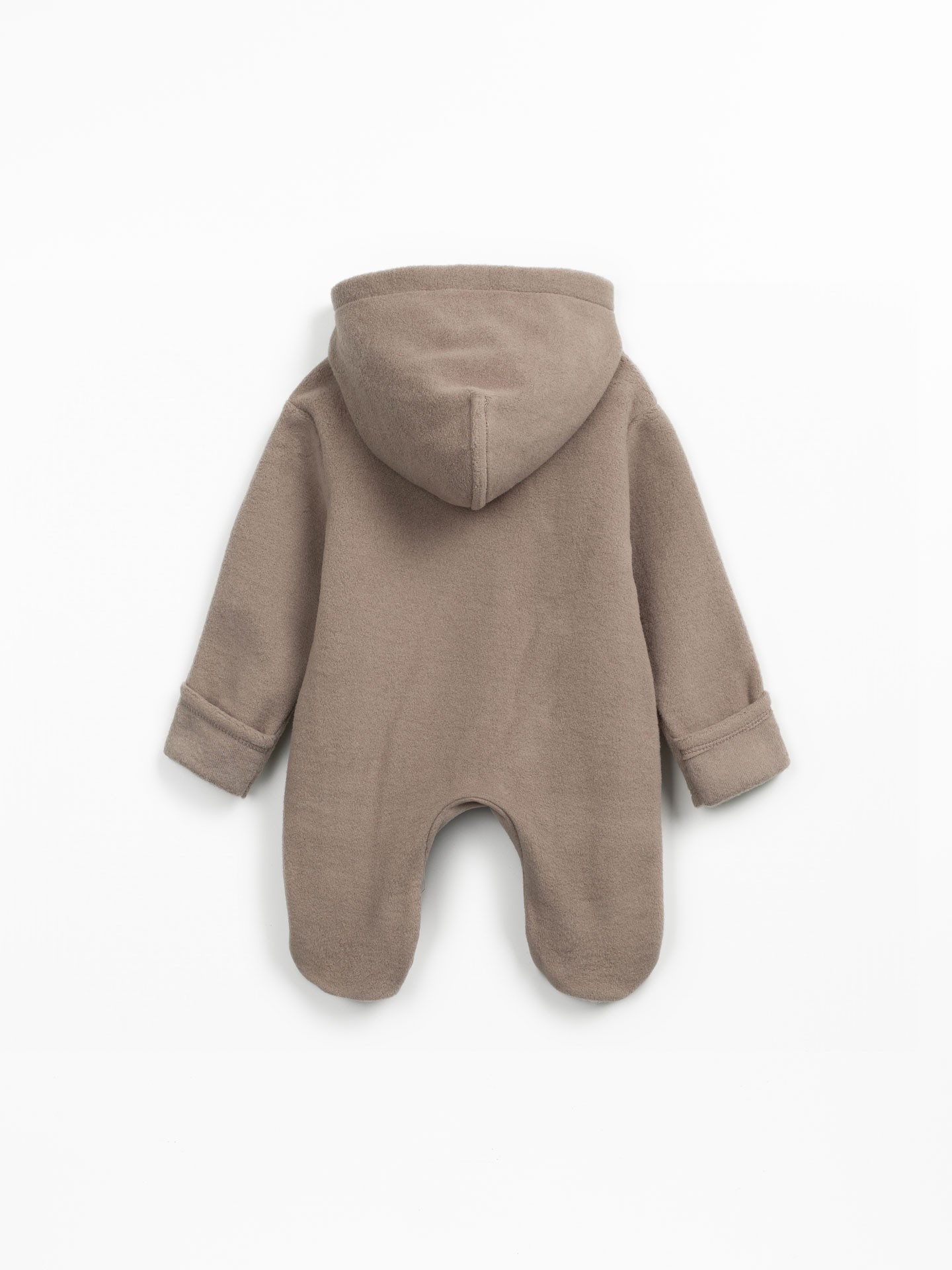 Macacão de malha polar em algodão orgânico