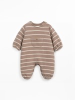 Macac�o de malha �s riscas 