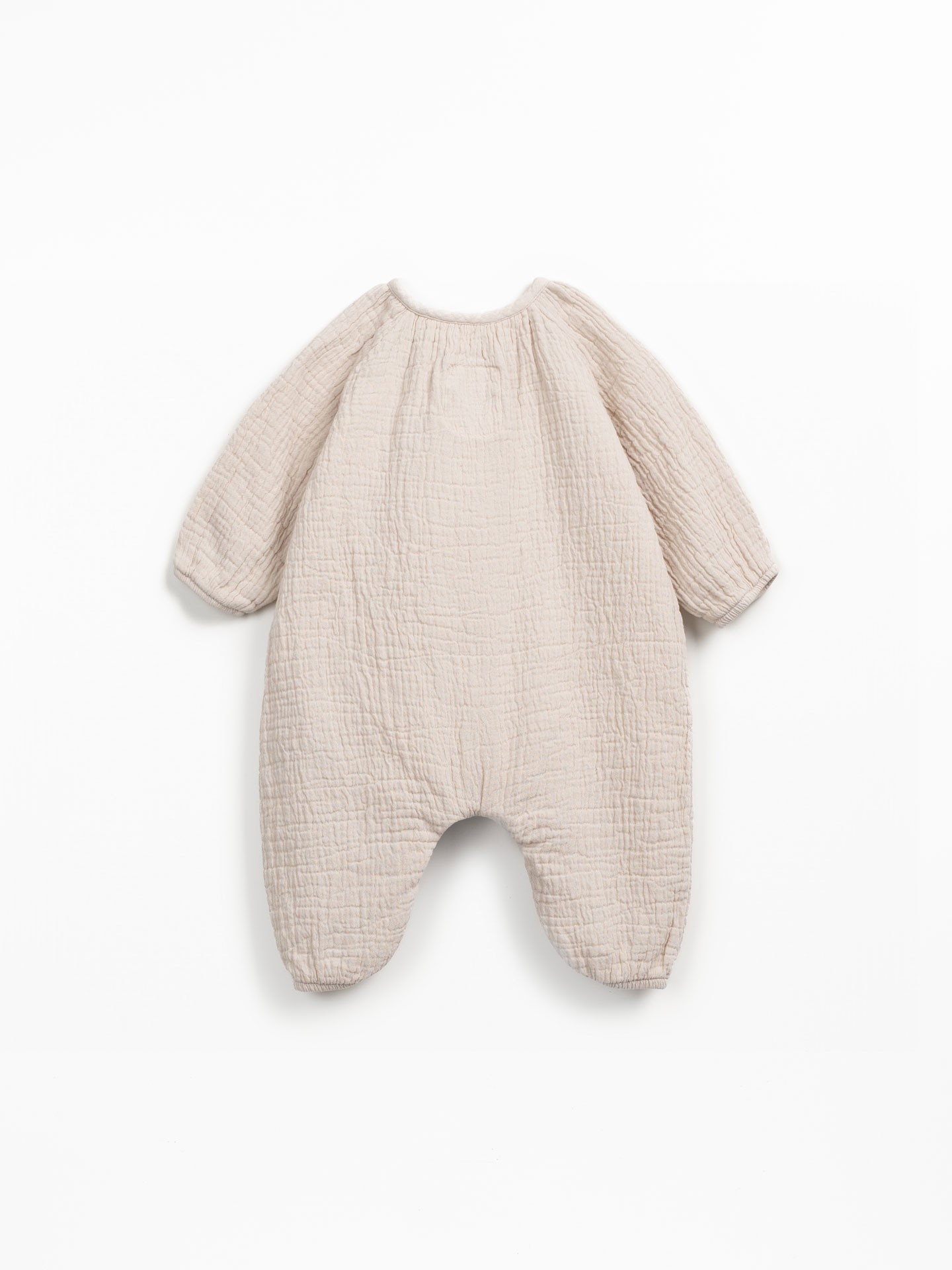 Macacão de tecido em fibras naturais