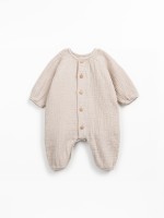 Macac�o de tecido em fibras naturais