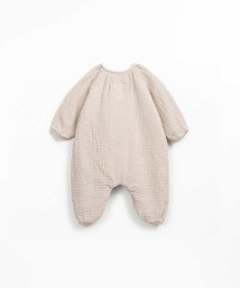 Mono de tejido en fibras naturales