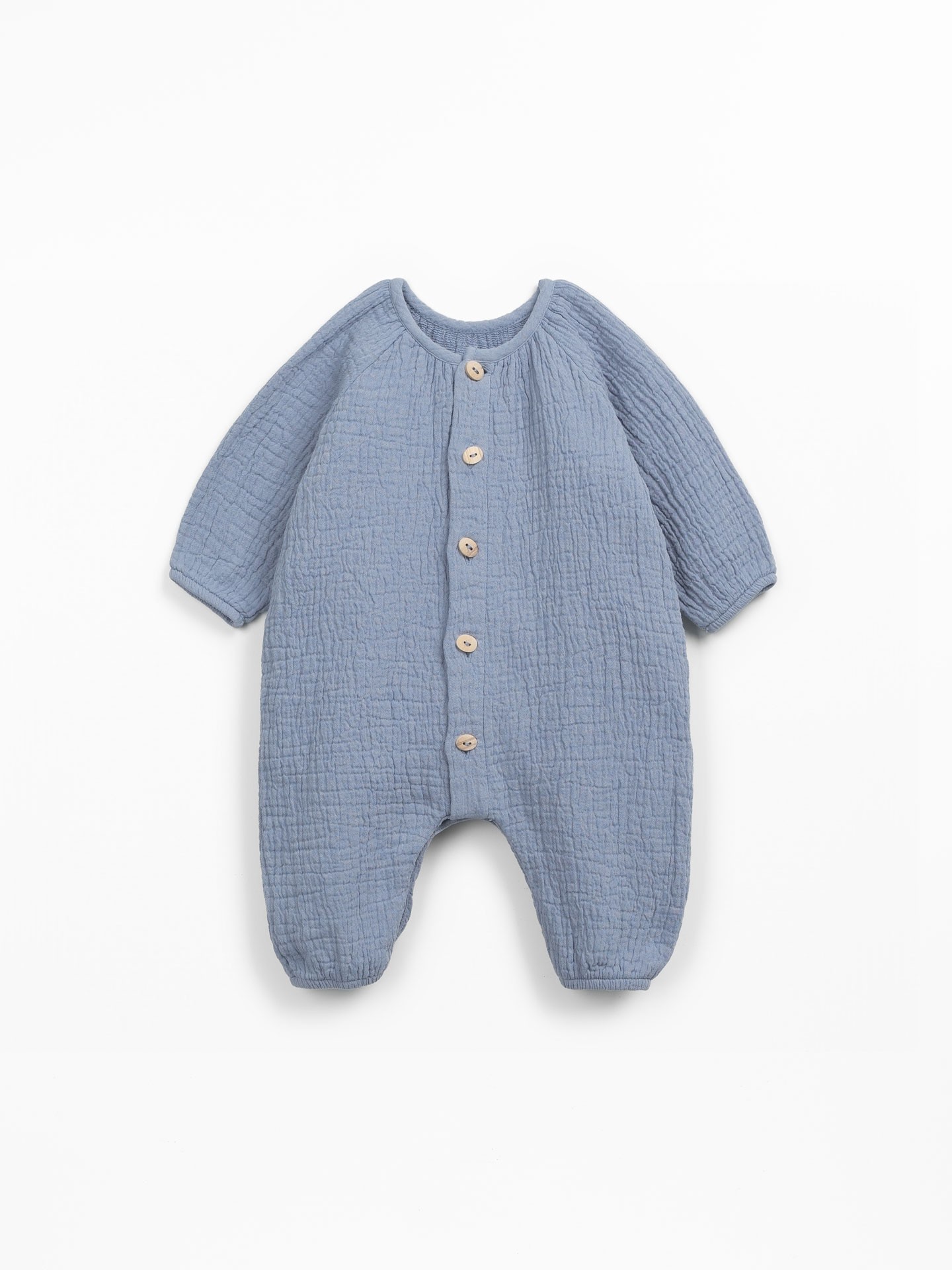 Macacão de tecido em fibras naturais