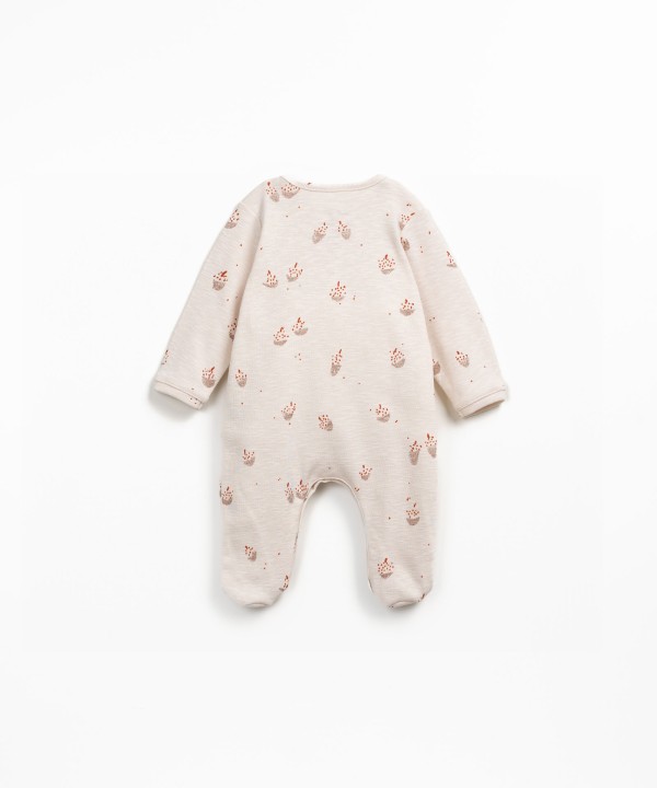 Macac�o de malha em algod�o org�nico
