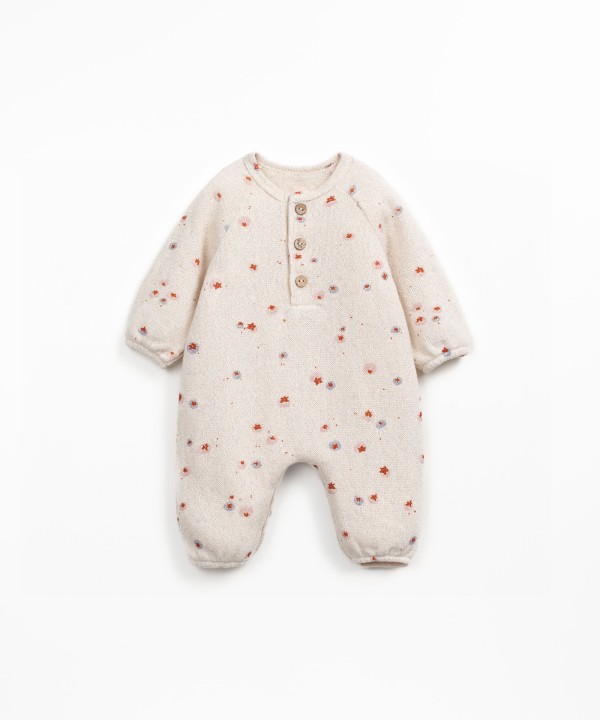 Macac�o de malha com carda interior