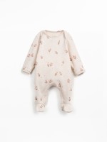 Macac�o de malha em algod�o org�nico
