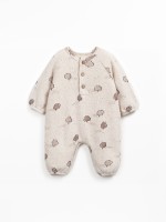 Macac�o de malha com carda interior