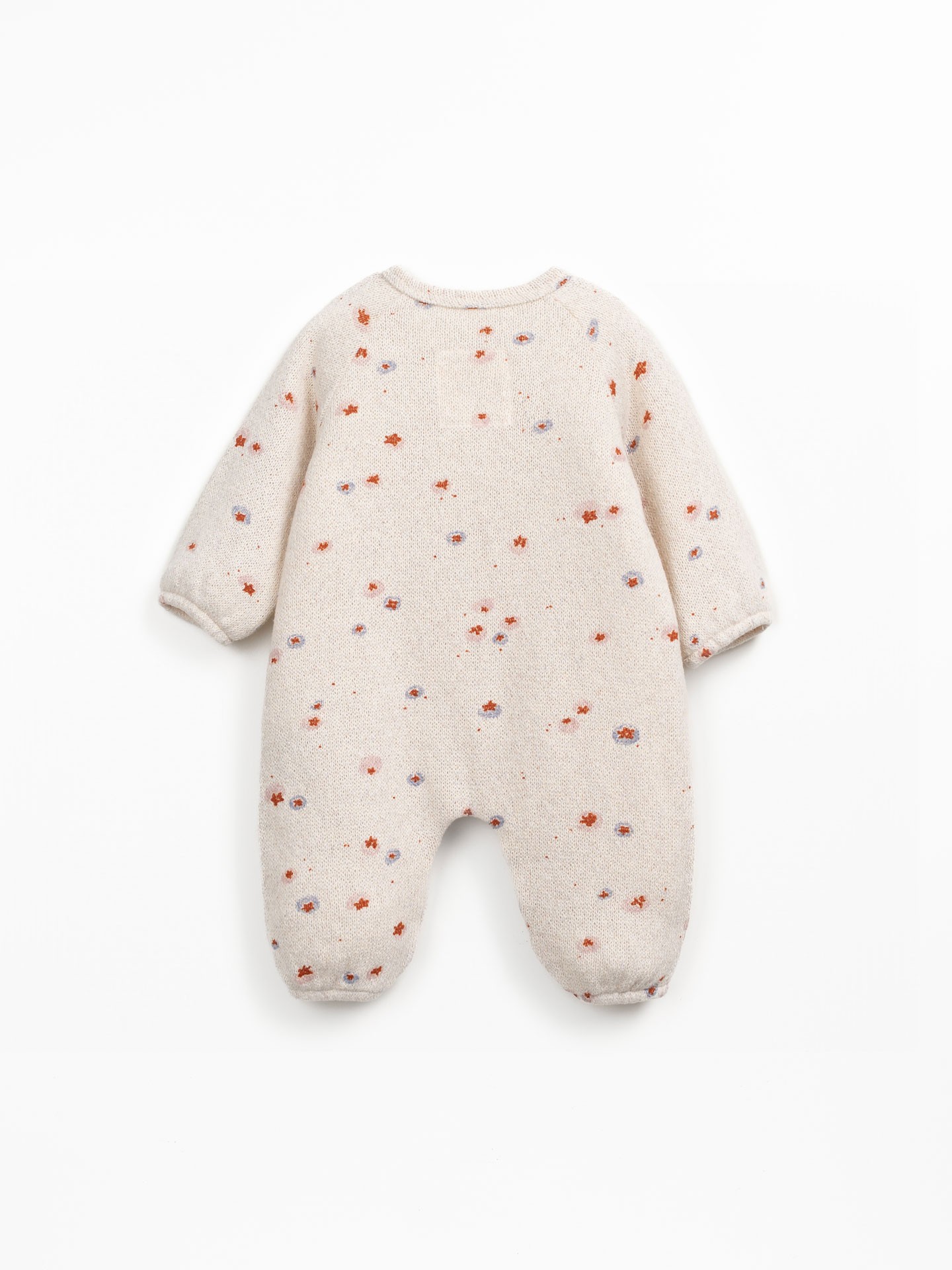 Macacão de malha com carda interior