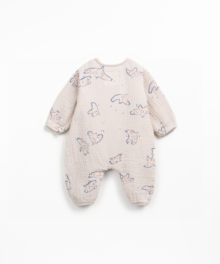 Pelele de tejido de algodn