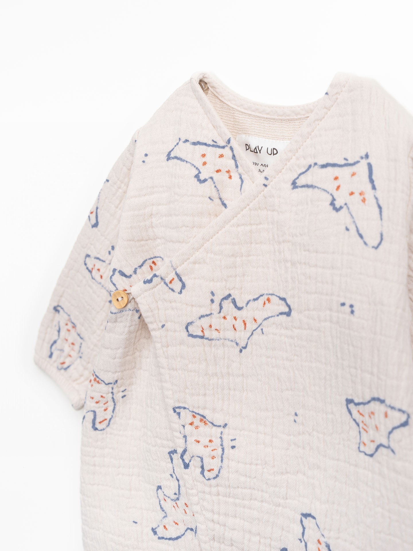 Macacão de tecido em algodão