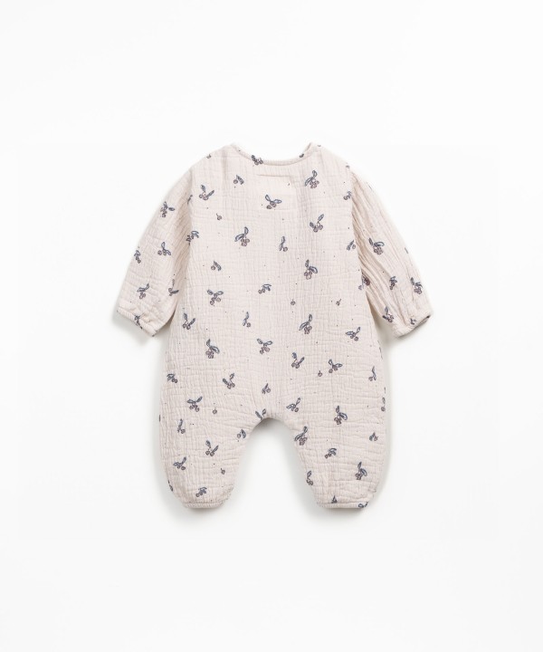 Macac�o de tecido em algod�o