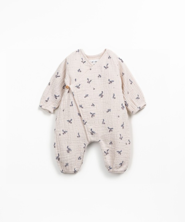 Macac�o de tecido em algod�o