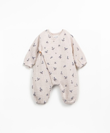 Macac�o de tecido em algod�o