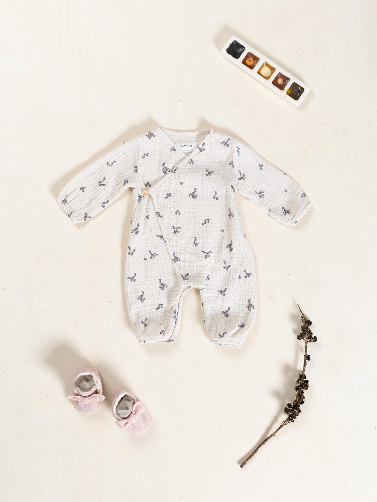 Macacão de tecido em algodão