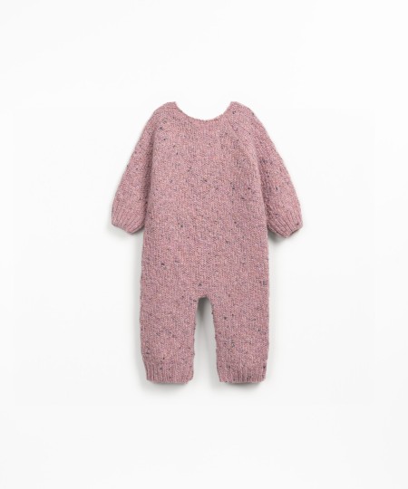 Jumpsuit with recycled fibers