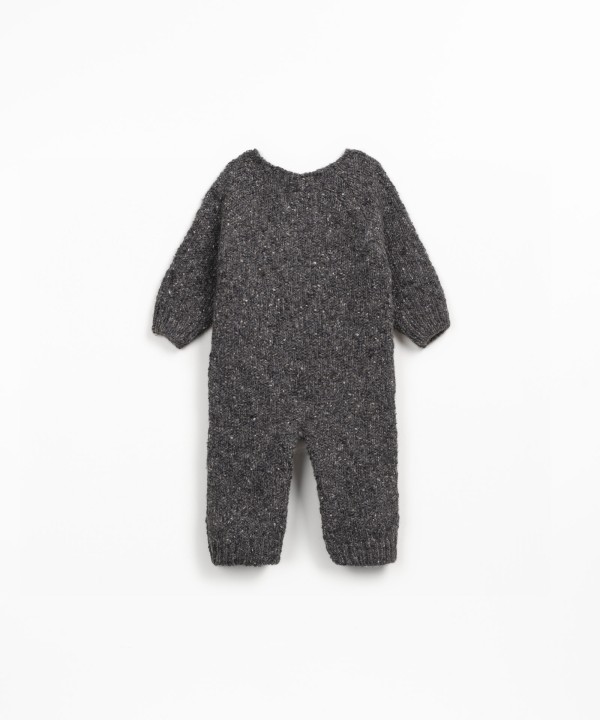 Jumpsuit with recycled fibers