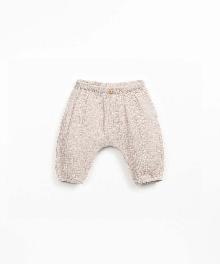 Pantalones de tejido de algodn