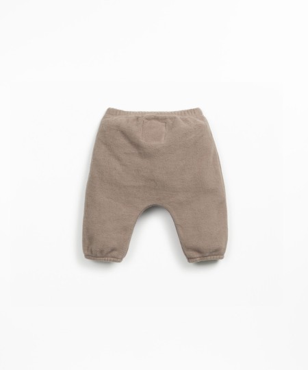 Pantaloni in pile di maglia