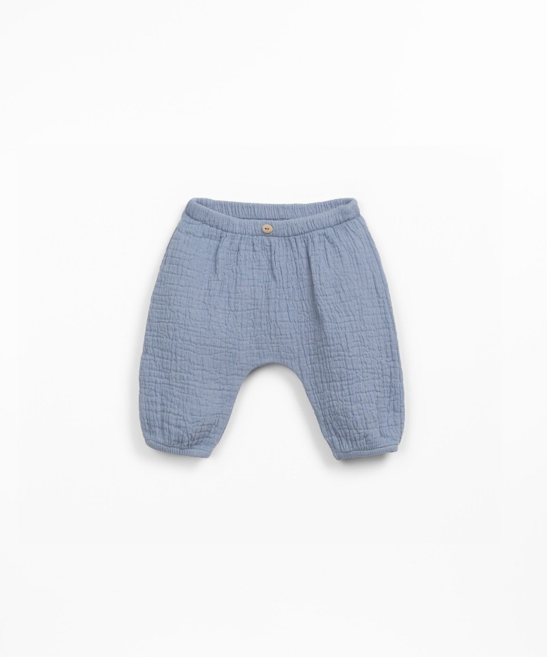 Pantalones de tela de algodn