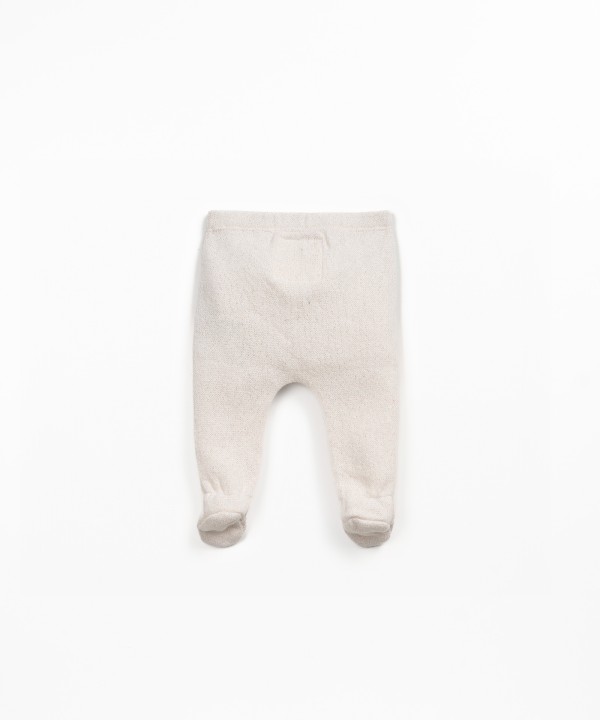 Cal�a de malha com carda interior