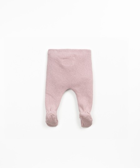 Calça de malha com carda interior