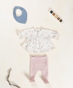Pantalones de punto con mezcla de fibras naturales y fibras recicladas