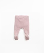 Pantalones de punto con mezcla de fibras naturales y fibras recicladas