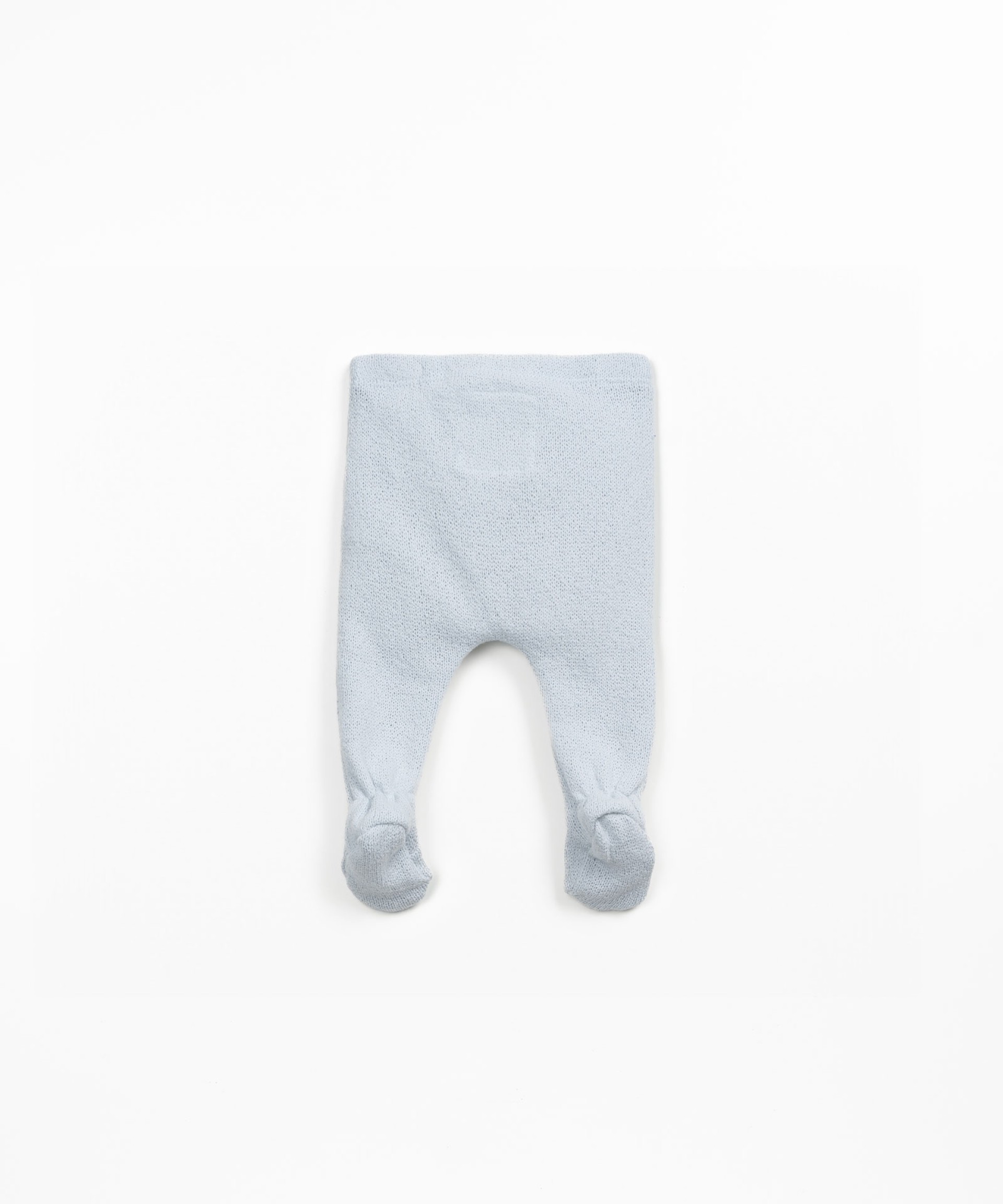 Pantalones de punto con mezcla de fibras naturales y fibras recicladas
