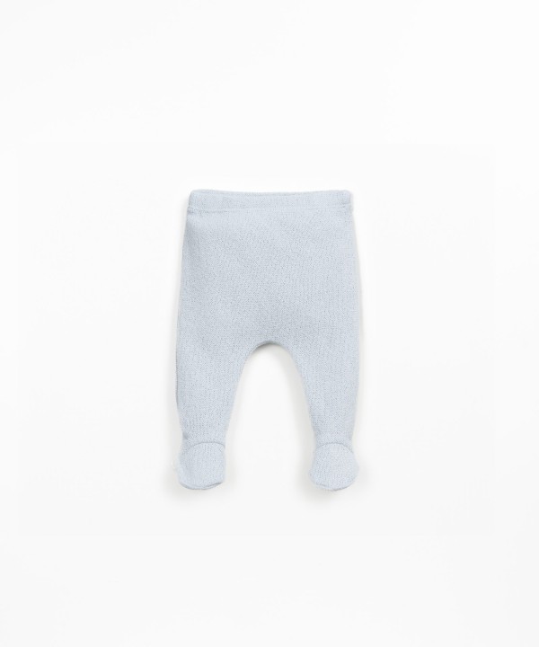 Cal�a de malha com carda interior