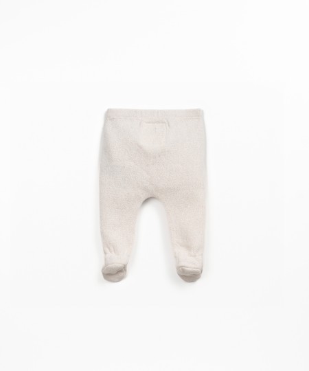 Calça de malha com carda interior