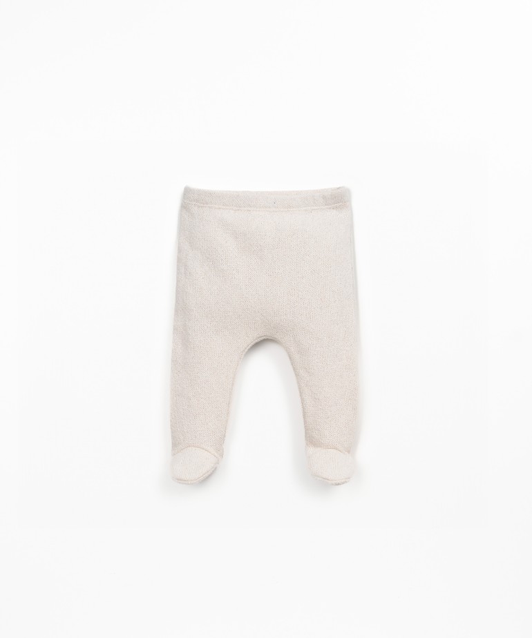 Pantaln de punto con interior afelpado