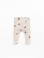 Cal�a de malha com mistura de algod�o org�nico e algod�o regenerativo