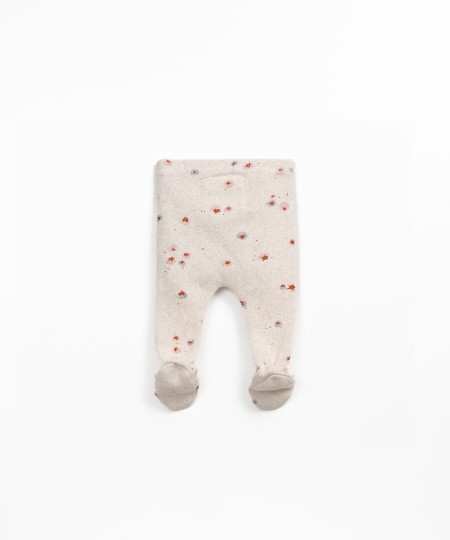 Jersey trousers in a blend of organic cotton and regenerative cotton