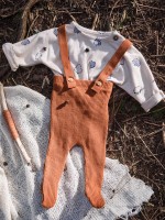 Leggings de malha em algod�o org�nico