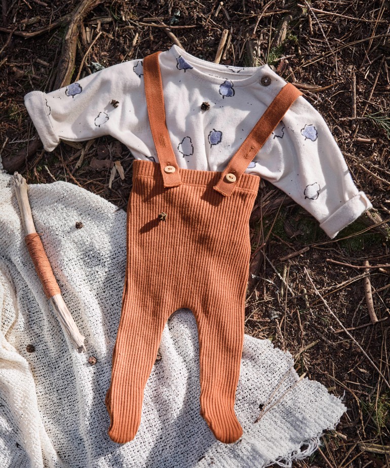 Jersey leggings in organic cotton