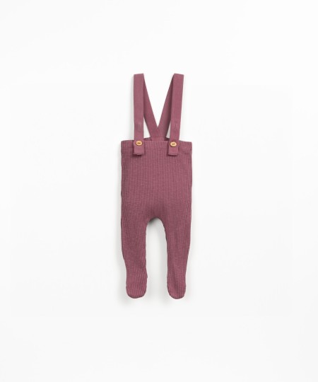 Leggings de malha em algod�o org�nico