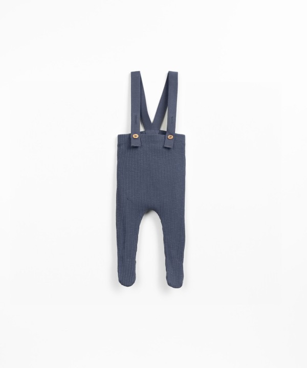 Leggings de malha em algod�o org�nico