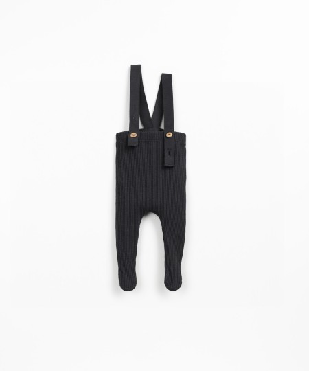 Organic cotton knit leggings