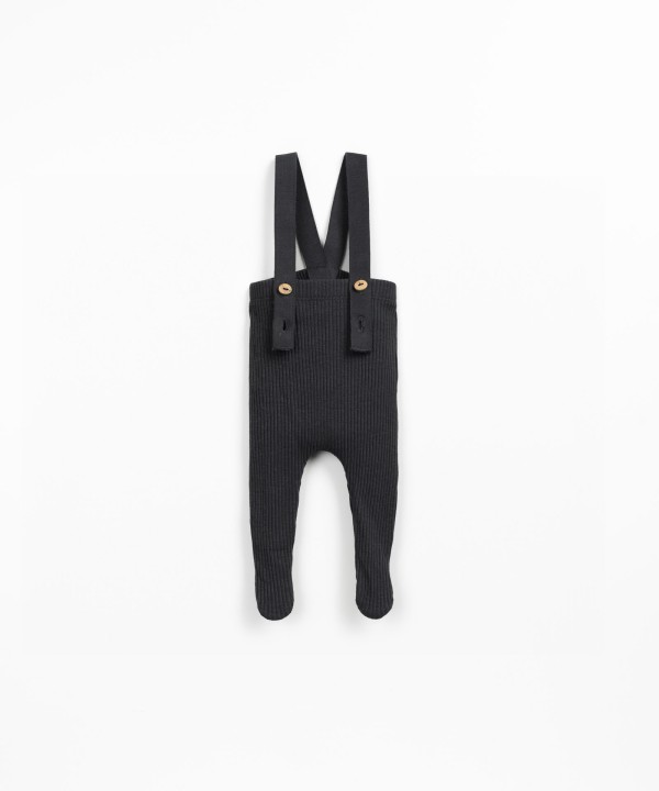 Leggings de malha em algod�o org�nico