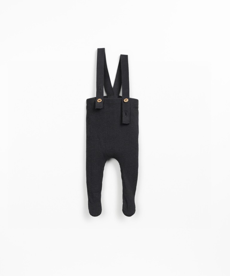 Organic cotton knit leggings