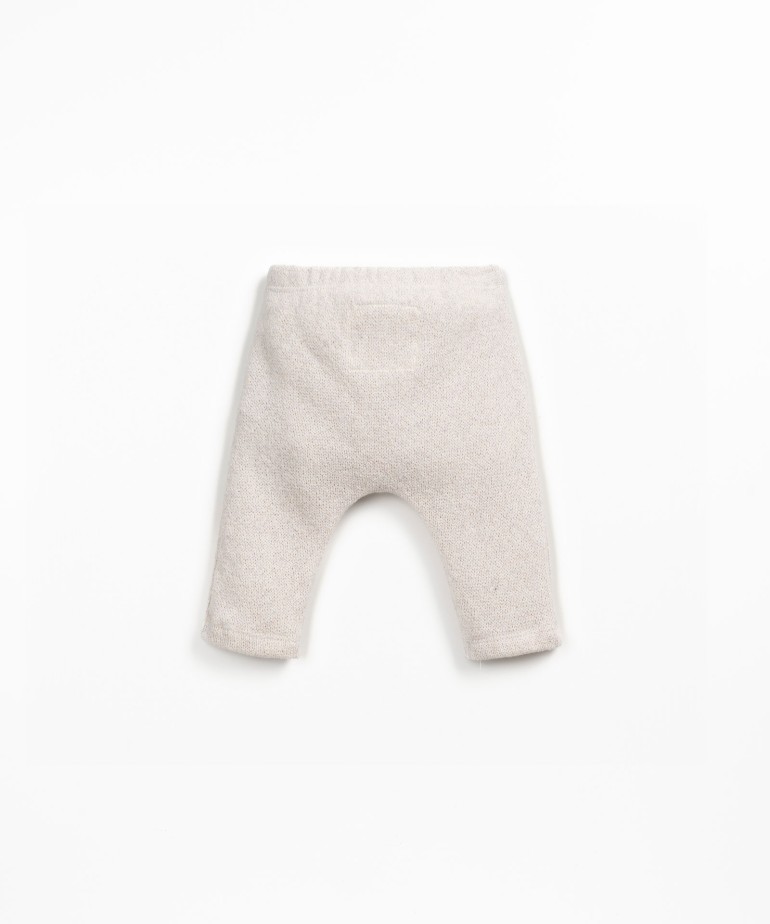 Leggings in mixture of regenerative cotton and recycled cotton