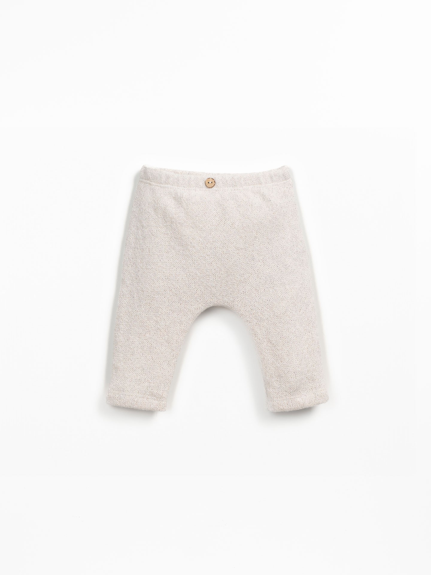 Leggings com mistura de algodão regenerativo e algodão reciclado