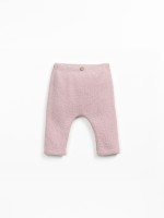 Leggings com mistura de algod�o regenerativo e algod�o reciclado